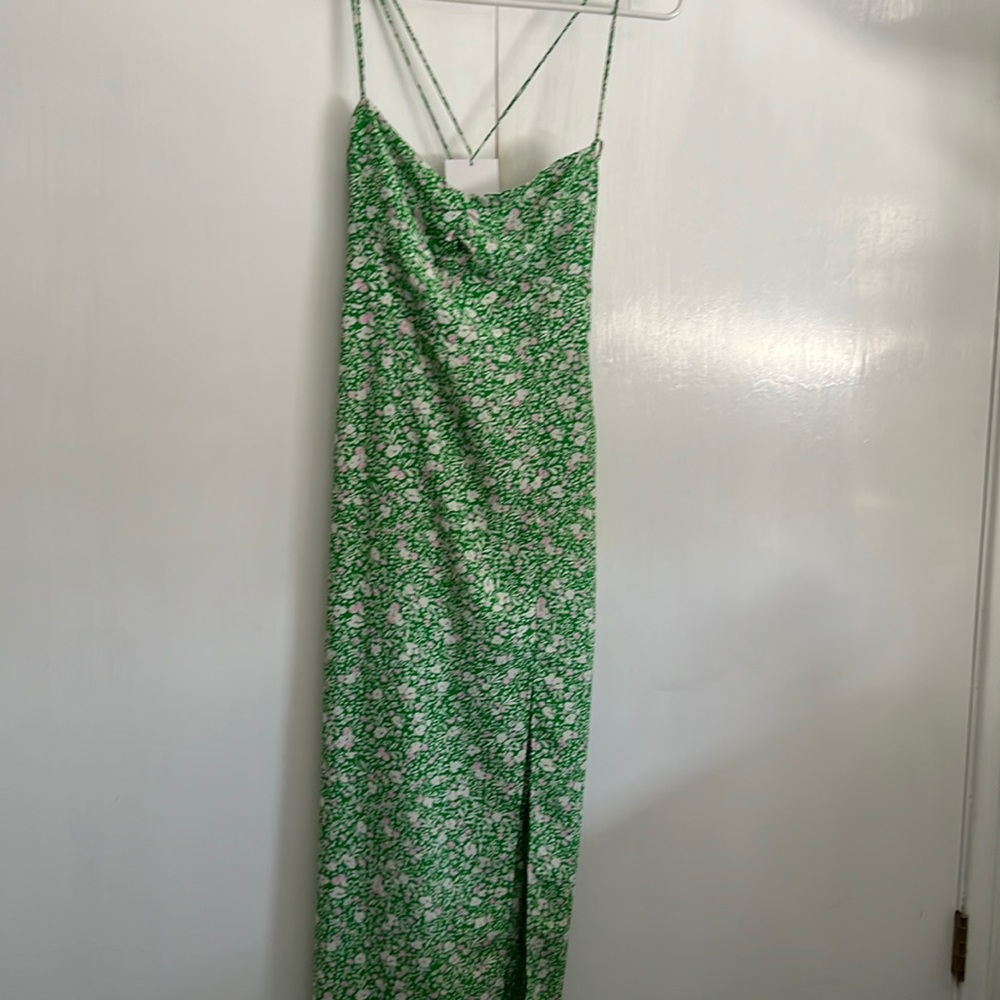 Printed Corset Style Dress